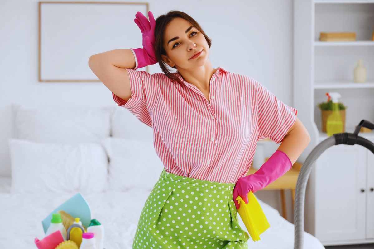 gli errori nelle pulizie di casa