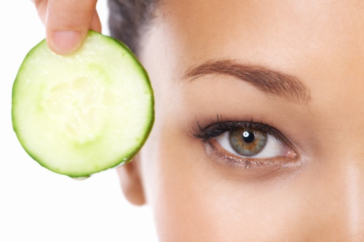 Cetriolo sotto gli occhi, efficacia