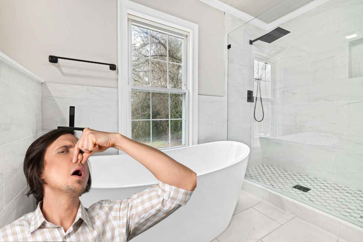 oggetti sporchi bagno cattivo odore