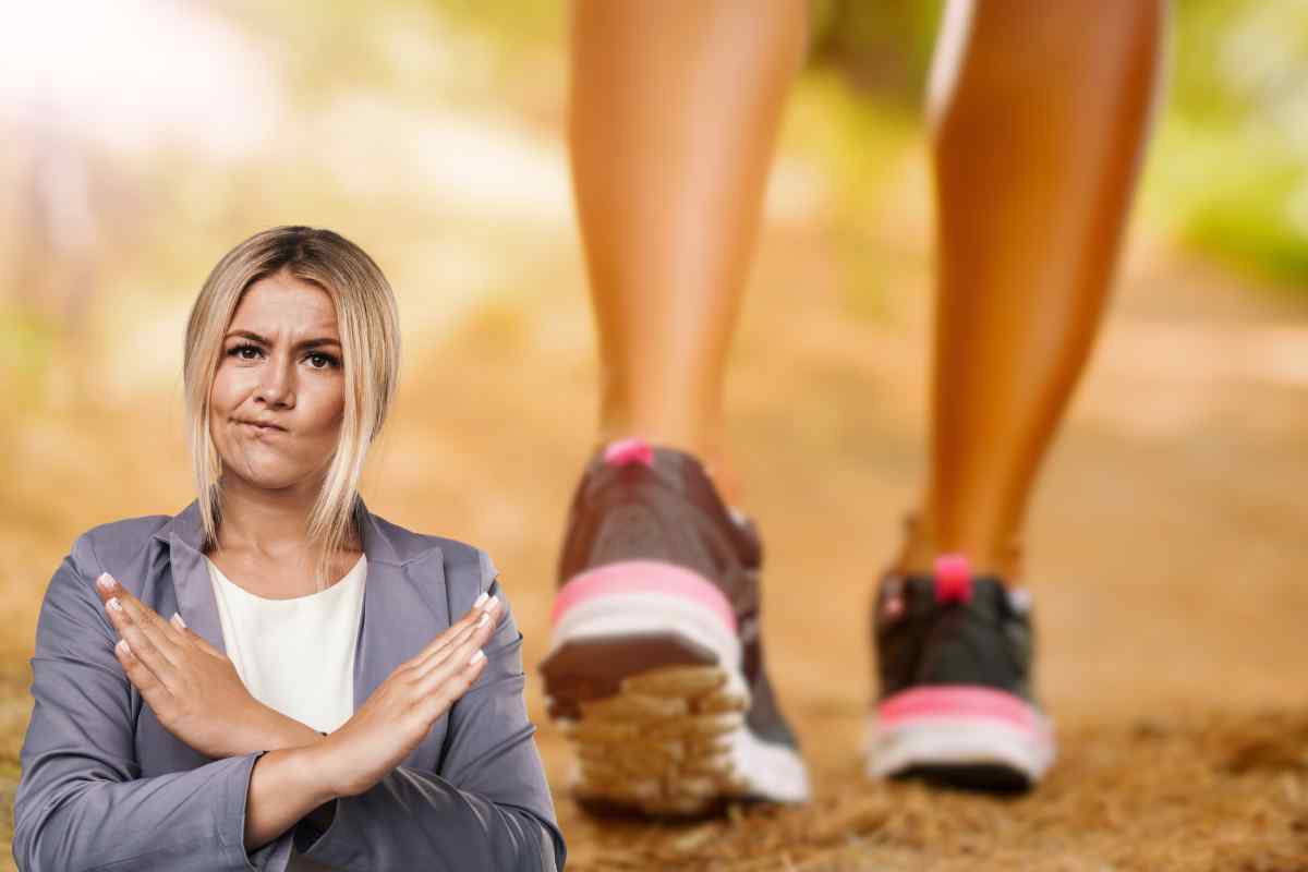 camminare come tenersi in forma