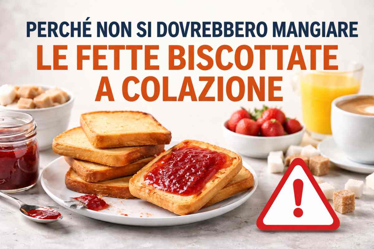 fette biscottate perché non mangiarle