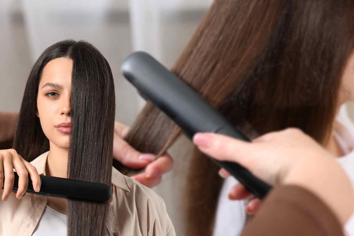 errori stirare capelli