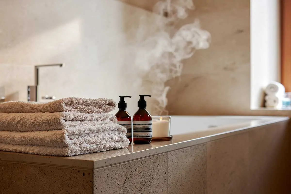 asciugamano da bagno pericolo germi