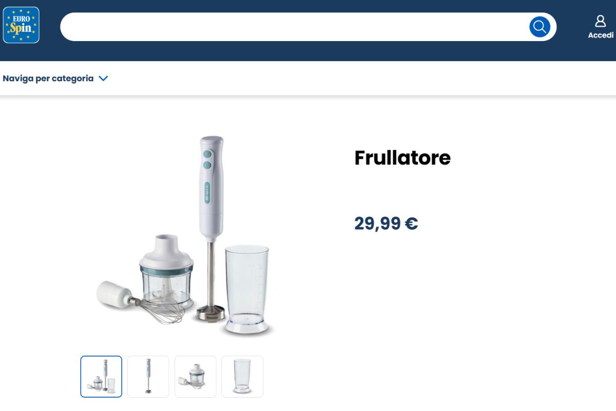 frullatore eurospin