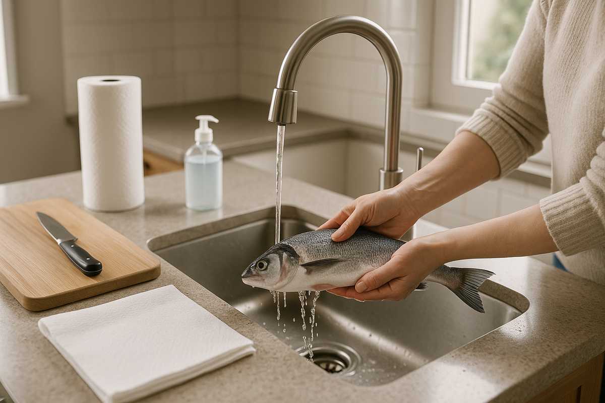 lavare pesce prima cucinarlo rischi