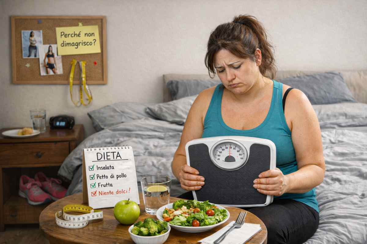 Mancanza di sonno e metabolismo bloccato