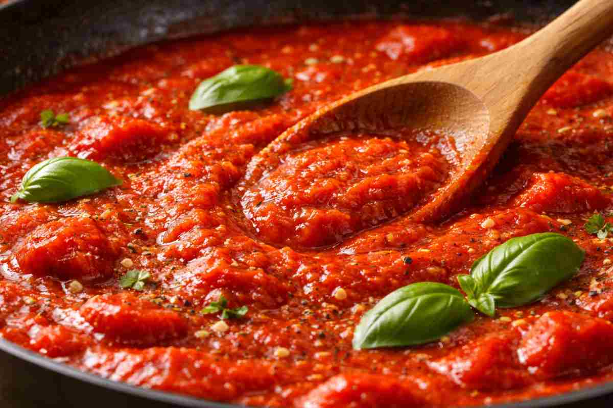 come addensare subito il sugo